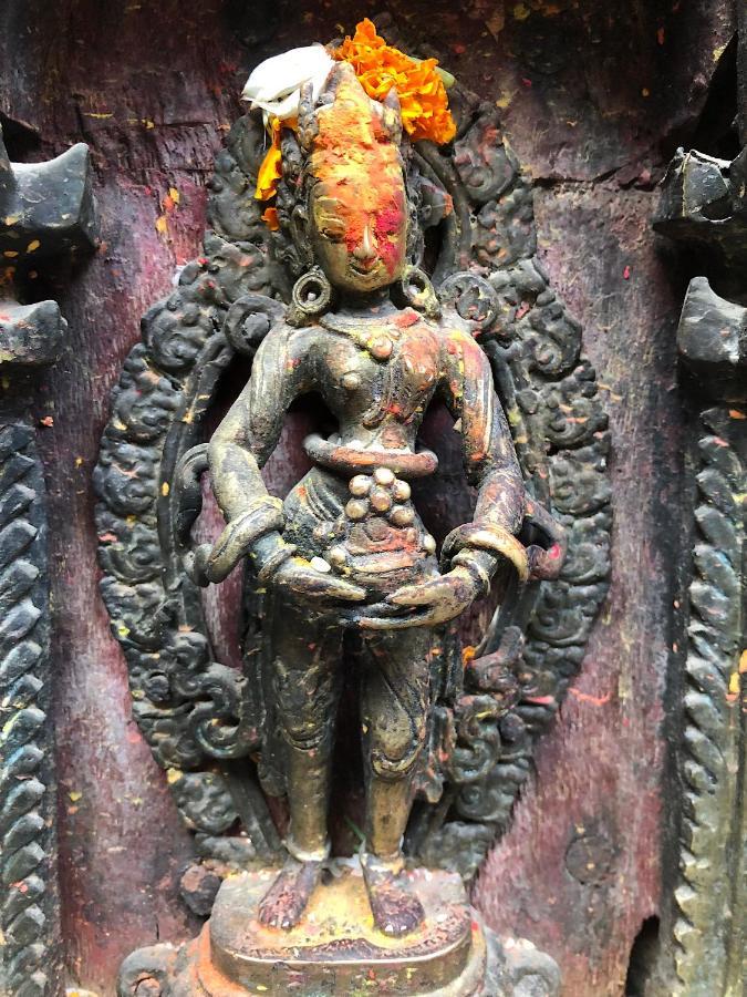 Newa Chen Historic House Unesco Lalitpur Exterior foto